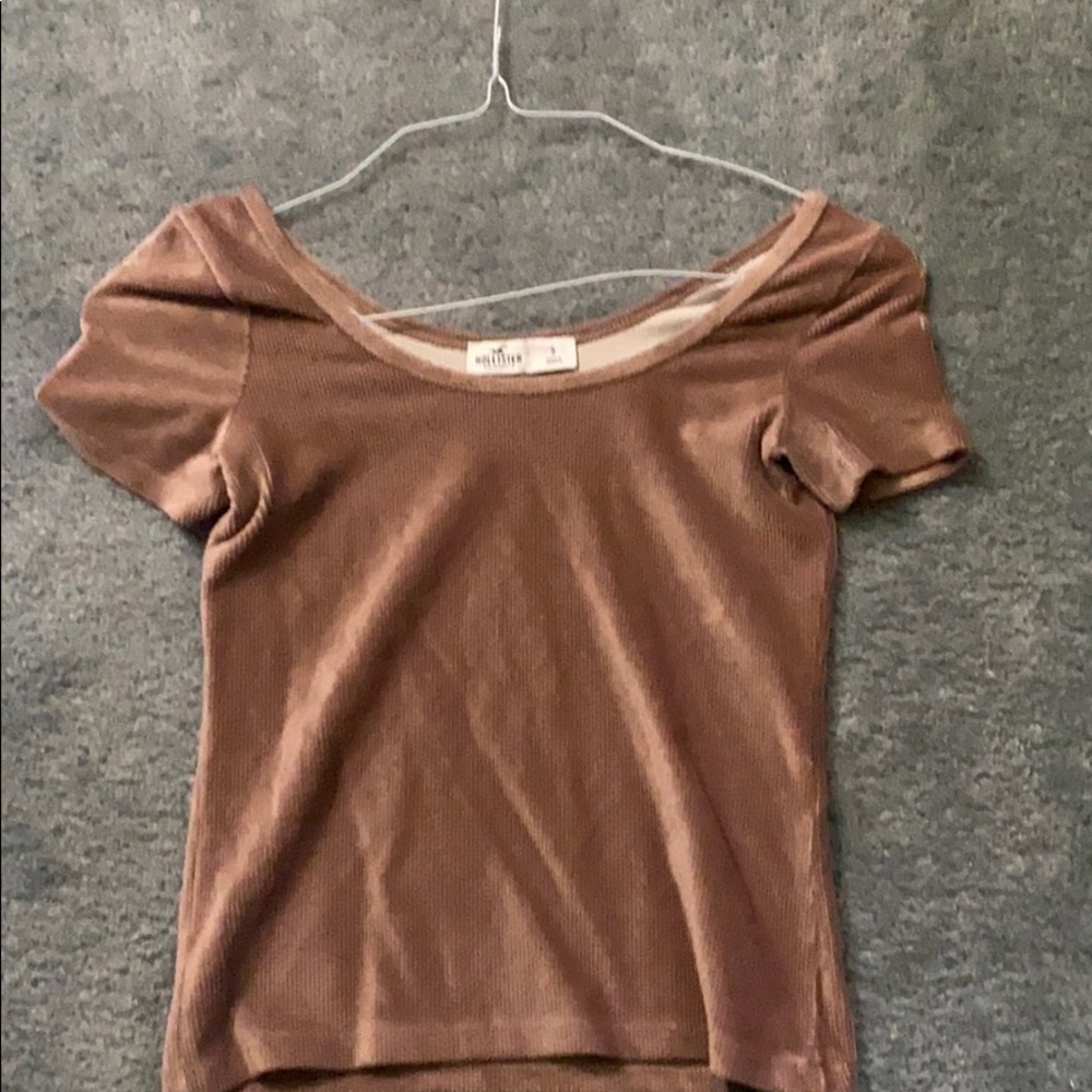 Cropped Pink Nude Top